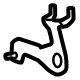 Mercedes-Benz 232-320-63-01 Pressure Line Bracket Mercedes-Benz 232-320-63-01 Pressure Line Bracket