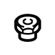 Mercedes-Benz 910118-010003 Upper Bearing Nut Mercedes-Benz 910118-010003 Upper Bearing Nut