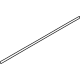 Mercedes-Benz 463-989-04-98 SEALING STRIP Mercedes-Benz 463-989-04-98 SEALING STRIP