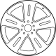Mercedes-Benz 205-401-67-00-7X21 Wheel, Alloy Mercedes-Benz 205-401-67-00-7X21 Wheel, Alloy