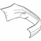 Mercedes-Benz 204-880-13-40-9999 Bumper Cover Mercedes-Benz 204-880-13-40-9999 Bumper Cover