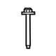 Mercedes-Benz 006-990-01-00 Headlamp Assembly Screw Mercedes-Benz 006-990-01-00 Headlamp Assembly Screw