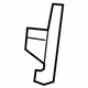 Mercedes-Benz 166-690-04-07 Pillar Molding Cover Mercedes-Benz 166-690-04-07 Pillar Molding Cover
