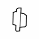 Mercedes-Benz 003-998-04-50 Pillar Molding Plug Mercedes-Benz 003-998-04-50 Pillar Molding Plug
