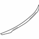 Mercedes-Benz 213-757-00-00 Trim Molding Mercedes-Benz 213-757-00-00 Trim Molding