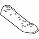 Mercedes-Benz 166-682-09-71 Heat Shield Mercedes-Benz 166-682-09-71 Heat Shield