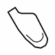 Mercedes-Benz 204-832-00-41 Wiper Arm Cover Mercedes-Benz 204-832-00-41 Wiper Arm Cover