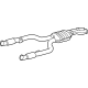 Mercedes-Benz 223-490-28-03 Center Pipe Mercedes-Benz 223-490-28-03 Center Pipe