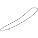 Mercedes-Benz 192-793-03-00 REAR SPOILER ATTACHMENT Mercedes-Benz 192-793-03-00 REAR SPOILER ATTACHMENT