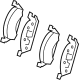 Mercedes-Benz 000-420-81-03 Brake Pads Mercedes-Benz 000-420-81-03 Brake Pads