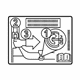 Mercedes-Benz 907-817-11-00 INFORMATION LABEL Mercedes-Benz 907-817-11-00 INFORMATION LABEL