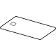 Mercedes-Benz 222-689-08-00 Pad Mercedes-Benz 222-689-08-00 Pad
