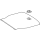 Mercedes-Benz 236-680-57-00-9F08 LINING, TRUNK FLOOR Mercedes-Benz 236-680-57-00-9F08 LINING, TRUNK FLOOR