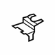Mercedes-Benz 221-820-09-14 HOLDER Mercedes-Benz 221-820-09-14 HOLDER