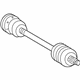 Mercedes-Benz 220-350-02-01 Axle Assembly Mercedes-Benz 220-350-02-01 Axle Assembly
