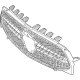 Mercedes-Benz 118-888-16-00 Upper Grille Mercedes-Benz 118-888-16-00 Upper Grille