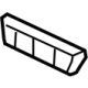 Mercedes-Benz 213-885-28-00 Tow Eye Cap Mercedes-Benz 213-885-28-00 Tow Eye Cap