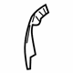 Mercedes-Benz 207-620-02-85 Impact Bar Bracket Mercedes-Benz 207-620-02-85 Impact Bar Bracket
