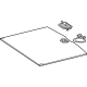 Mercedes-Benz 167-680-05-00-9H42 Floor Cover Mercedes-Benz 167-680-05-00-9H42 Floor Cover