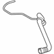 Mercedes-Benz 140-500-07-75 Radiator Hose Mercedes-Benz 140-500-07-75 Radiator Hose