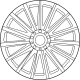 Mercedes-Benz 290-401-07-00-7X21 Wheel Mercedes-Benz 290-401-07-00-7X21 Wheel