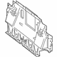 Mercedes-Benz 217-646-00-30 Partition Panel Mercedes-Benz 217-646-00-30 Partition Panel