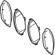 Mercedes-Benz 000-420-50-04 Brake Pads Mercedes-Benz 000-420-50-04 Brake Pads