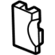 Mercedes-Benz 463-899-07-00 Retainer Wedge Mercedes-Benz 463-899-07-00 Retainer Wedge