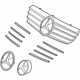 Mercedes-Benz 209-880-01-23-7246 Grille Assembly Mercedes-Benz 209-880-01-23-7246 Grille Assembly