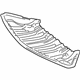Mercedes-Benz 207-520-11-23 Front Deflector Mercedes-Benz 207-520-11-23 Front Deflector