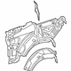 Mercedes-Benz 205-630-87-03 Inner Quarter Panel Mercedes-Benz 205-630-87-03 Inner Quarter Panel
