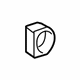 Mercedes-Benz 221-501-01-81 Recirc Pump Insulator Mercedes-Benz 221-501-01-81 Recirc Pump Insulator