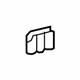 Mercedes-Benz 001-991-03-71 Rocker Molding Upper Clip Mercedes-Benz 001-991-03-71 Rocker Molding Upper Clip