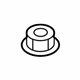 Mercedes-Benz 000000-008304 Center Belt Assembly Nut Mercedes-Benz 000000-008304 Center Belt Assembly Nut