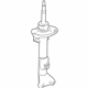 Mercedes-Benz 212-323-49-00-64 Strut Mercedes-Benz 212-323-49-00-64 Strut