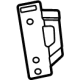 Mercedes-Benz 167-545-52-00 Antenna Assembly Bracket Mercedes-Benz 167-545-52-00 Antenna Assembly Bracket