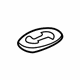 Mercedes-Benz 220-889-09-95 Hood Shim Mercedes-Benz 220-889-09-95 Hood Shim