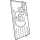 Mercedes-Benz 247-690-00-02-9051 Upper Center Pillar Trim Cover Mercedes-Benz 247-690-00-02-9051 Upper Center Pillar Trim Cover