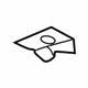 Mercedes-Benz 004-994-12-45-64 Mount Frame Retainer Nut Mercedes-Benz 004-994-12-45-64 Mount Frame Retainer Nut