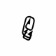 Mercedes-Benz 209-758-00-36 Fuel Door Spring Mercedes-Benz 209-758-00-36 Fuel Door Spring