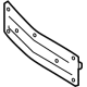 Mercedes-Benz 213-880-78-00 License Bracket Mercedes-Benz 213-880-78-00 License Bracket