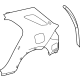 Mercedes-Benz 167-630-34-03 Quarter Panel Mercedes-Benz 167-630-34-03 Quarter Panel