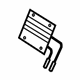 Mercedes-Benz 000-910-52-02 Lumbar Support Mercedes-Benz 000-910-52-02 Lumbar Support