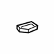 Mercedes-Benz 124-988-00-81 Corner Cover Fastener Mercedes-Benz 124-988-00-81 Corner Cover Fastener
