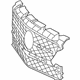 Mercedes-Benz 172-888-04-60 Grille Assembly Mercedes-Benz 172-888-04-60 Grille Assembly