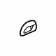 Mercedes-Benz 215-766-01-05 Handle, Outside Pad Mercedes-Benz 215-766-01-05 Handle, Outside Pad