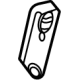 Mercedes-Benz 236-868-14-00 SEAT BELT GUIDE Mercedes-Benz 236-868-14-00 SEAT BELT GUIDE
