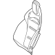 Mercedes-Benz 236-910-93-06 PADDING, SEAT BACKREST Mercedes-Benz 236-910-93-06 PADDING, SEAT BACKREST