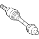 Mercedes-Benz 463-330-07-02-64 SIDE SHAFT