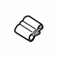 Mercedes-Benz 171-694-00-92 Back Glass Insulation Mercedes-Benz 171-694-00-92 Back Glass Insulation